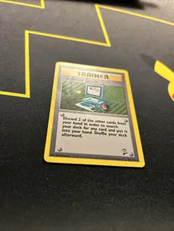 Computer Search 101/130 PL -Vintage Rare Pokemon Card- Base Set 2 (7q2) - Image 2