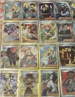 Pokemon TCG - Full Art Trainer Lot of 136 Cards - All NM! - Image 2