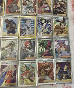 Pokemon TCG - Full Art Trainer Lot of 136 Cards - All NM! - Image 4