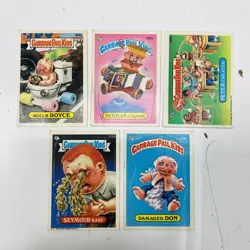 Mixed Vintage 1980's Garbage Pail Kids Trading Card Bundle (Set Of 50) - Image 5