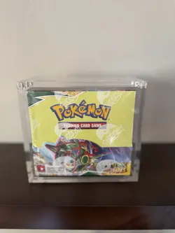 Pokemon TCG Sword & Shield Evolving Skies Booster Box SEALED With Acrylic Case - Image 2