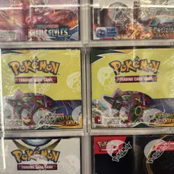 New sealed Pokemon TCG Sword and Shield Evolving Skies Booster With Acrylic Case - Image 2