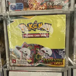 New sealed Pokemon TCG Sword and Shield Evolving Skies Booster With Acrylic Case - Image 3