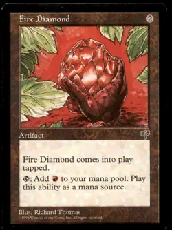 Fire Diamond LP Light Play Mirage MTG [6031] - Image 1