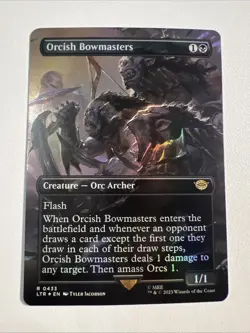 Orcish Bowmasters FOIL Universes Beyond: the Lord of the Rings MTG - Image 1