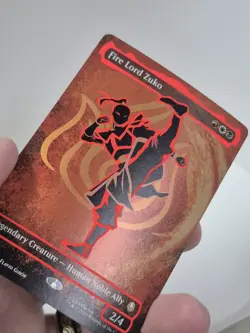 Neon Ink Fire Lord Zuko FOIL Magic: The Gathering Avatar The Last Airbender 0360 - Image 2