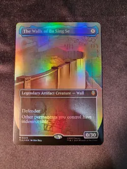 The Walls of Ba Sing Se - #329 Foil Borderless - MTG Avatar - Mtg - Image 1
