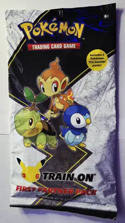 Pokemon Celebrations First Partner Sinnoh Pack 3 Jumbo 2 Boosters Factory Sealed - Image 1