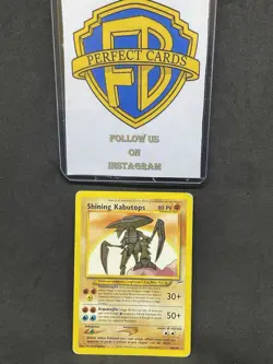 POKEMON NEO DESTINY UNLIMITED SHINING KABUTOPS HOLO 108/105 PL/PR ITA - Image 1