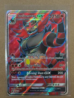 Incineroar GX SM38 Black Star Promo Full Art Holo Pokemon 2019 SM Sun Moon - Image 1