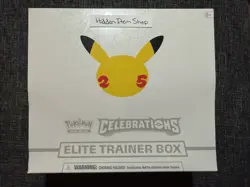 Pokemon TCG Celebrations ETB Elite Trainer Box 25th Anniversary BRAND NEW Sealed - Image 1