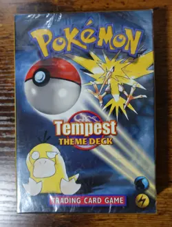 Pokemon Tempest Theme Deck WOTC Sealed Factory New Pokemon Theme Deck Tempest - Image 1