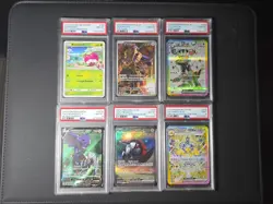 Pokemon TCG GRADED PSA LOT of 6 SLABS - Image 1