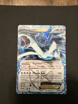 Pokemon TCG Lugia EX BW83 Team Plasma Black Star Promo 2013 - Image 1