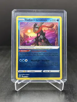 2022 Pokemon Astral Radiance Radiant Greninja #046/189 F - Image 1