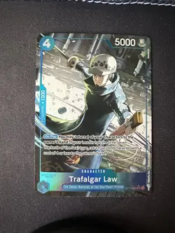 One Piece TCG Trafalgar Law PRB-02 ST17-002 The Best Vol. 2 Alt Art English NM - Image 1