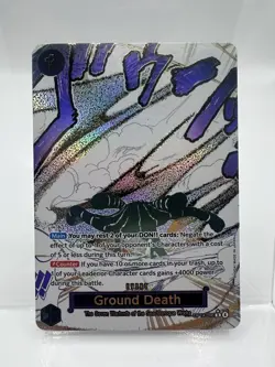 Ground Death - One Piece (Alternate Art) OP14-096 The Azure Sea's Seven Foil - Image 3