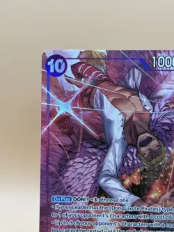 Donquixote Doflamingo Alt Alternate Art OP14-069 THE AZURE SEA'S SEVEN One Piece - Image 5
