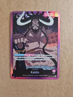 Kaido ST04-001 Super Pre-Release Starter Deck 4: Animal Kingdom Pirates Foil - Image 1