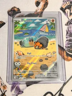 Dwebble IR 129/086 Sv: Black Bolt Pokemon 2025 Illustration Rare - Image 1