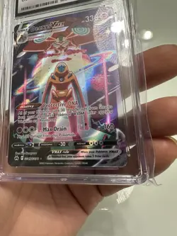 CGC 10 GEM MINT Deoxys VMAX GG45/GG70 GALARIAN GALLERY Pokemon Crown Zenith 2023 - Image 3