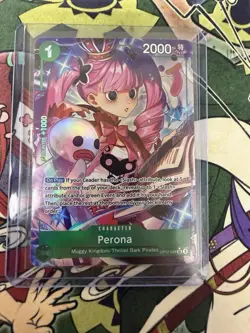 Perona (Alternate Art) OP12-034 Legacy of the Master Foil - Image 1