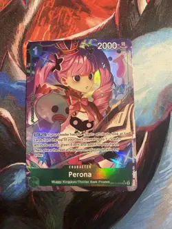 Perona (Alternate Art) OP12-034 Legacy of the Master Foil - Image 1