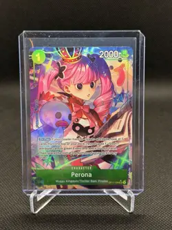 Perona (Alternate Art) OP12-034 Legacy of the Master Foil - Image 1