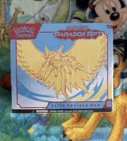 POKEMON Scarlet & Violet Paradox Rift Elite Trainer Box ETB Roaring Moon Sealed - Image 1