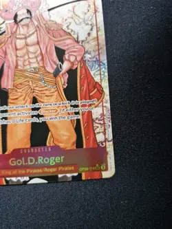 OP09-118 Gol D Roger SEC Alt Art One Piece Card Game TCG - Image 4