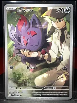 N's Zorua 189 Sv: Scarlet & Violet Promo Cards Holo - Image 1
