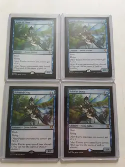 4 mtg scion of oona cards blue n/m never played flying rare 0109 see pic - Image 1
