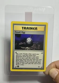 Fossil Egg 72/75 (NM) 1st Edition Uncommon Neo Discovery 2002 WOTC Pokemon Card - Image 3