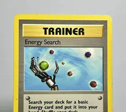 Energy Search 59/62 (HP) 1st Edition Common Fossil Set 1996 WOTC Pokemon Card - Image 3