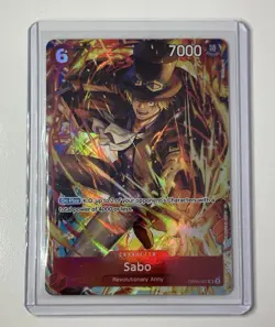 Sabo (Illustration Box Vol.5) OP05-007 One Piece Promotion Card Foil - Image 1