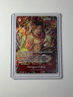 Portgas.D.Ace (Illustration Box Vol.5) ST15-005 One Piece Promotion Card Foil - Image 1