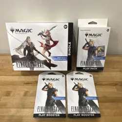 Magic: The Gathering Final Fantasy Bundle Box Booster Promo Cloud Strife - Image 1