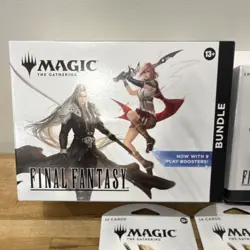 Magic: The Gathering Final Fantasy Bundle Box Booster Promo Cloud Strife - Image 2