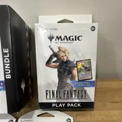 Magic: The Gathering Final Fantasy Bundle Box Booster Promo Cloud Strife - Image 3