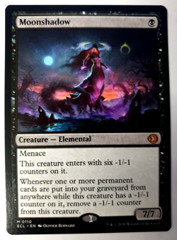 Moonshadow - MTG Lorwyn Eclipsed - Mythic - 0110 NM - Image 1
