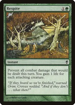 Respite 1x MtG Conspiracy SP/NM - Image 1