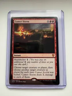 Comet Storm NON-FOIL Commander Legends #132 NM - MTG ENG - Image 1
