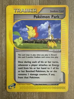 Pokemon Park (#131/147) - E - Aquapolis LP/MP Pokemon - Image 1