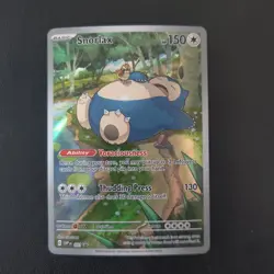 Pokemon TCG Snorlax SV Black Star Promo Card #51 NM Condition - Image 1