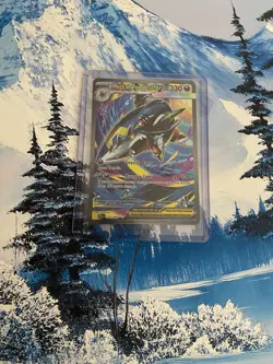 Pokemon Mega Sharpedo ex 127/094 Special Illustration SIR Phantasmal Flames - Image 1