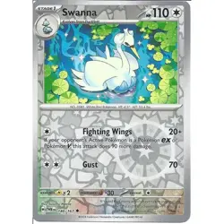 Swanna - 140/167 - Reverse Holo - Twilight Masquerade - Pokemon TCG - Image 1