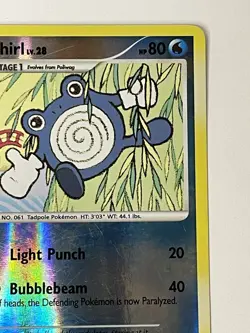 Pokemon TCG Poliwhirl 115/146 Legends Awakened Set Reverse Holo Common MP - Image 4