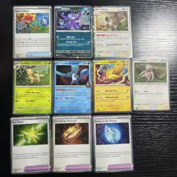 Pokemon Cosmos Holo Lot Of 10 Pack Fresh! Leafeon, articuno, zapdos - Image 1