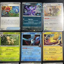 Pokemon Cosmos Holo Lot Of 10 Pack Fresh! Leafeon, articuno, zapdos - Image 2
