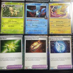 Pokemon Cosmos Holo Lot Of 10 Pack Fresh! Leafeon, articuno, zapdos - Image 3